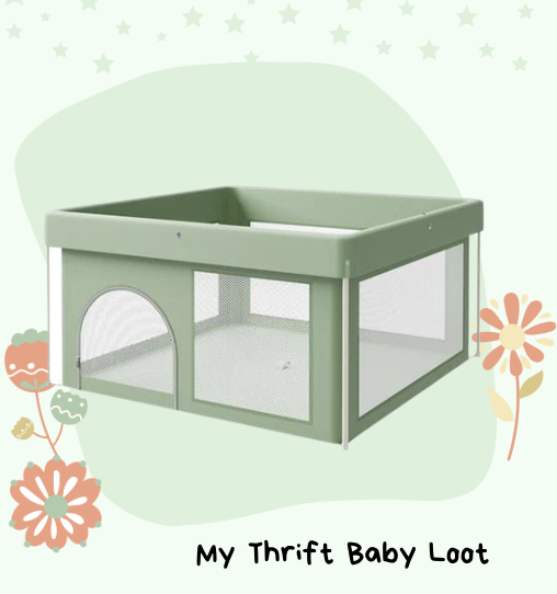 Preowned but unused NEW Folding Playpen ( Meghalaya )